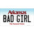 Bad Girl Arkansas Novelty Sticker Decal