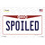 Spoiled Ohio Novelty Sticker Decal
