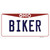 Biker Ohio Novelty Sticker Decal