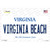 Virginia Beach Virginia Novelty Sticker Decal