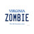 Zombie Virginia Novelty Sticker Decal