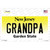 Grandpa New Jersey Novelty Sticker Decal