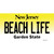 Beach Life New Jersey Novelty Sticker Decal