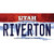 Riverton Utah Novelty Sticker Decal