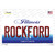 Rockford Illinois Novelty Sticker Decal