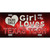 This Girl Loves Texas Tech Novelty Metal License Plate