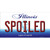 Spoiled Illinois Novelty Sticker Decal