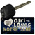 This Girl Loves Notre Dame Novelty Metal Key Chain KC-8507
