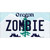 Zombie Oregon Novelty Sticker Decal