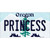 Princess Oregon Novelty Sticker Decal