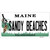 Sandy Beaches Maine Novelty Sticker Decal