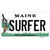 Surfer Maine Novelty Sticker Decal