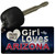 This Girl Loves Arizona Novelty Metal Key Chain KC-8510