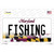Fishing Maryland Novelty Sticker Decal