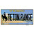 Teton Range Wyoming Novelty Sticker Decal