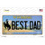 Best Dad Wyoming Novelty Sticker Decal