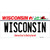 Wisconsin Novelty Sticker Decal