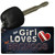 This Girl Loves Her Broncos Novelty Metal Key Chain KC-8037