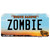 Zombie North Dakota Novelty Sticker Decal