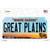 Great Plains North Dakota Novelty Sticker Decal