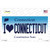 I Love Connecticut Novelty Sticker Decal