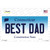 Best Dad Connecticut Novelty Sticker Decal