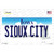 Sioux City Iowa Novelty Sticker Decal