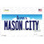 Mason City Iowa Novelty Sticker Decal