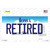 Retired Iowa Novelty Sticker Decal