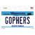 Gophers Minnesota State Novelty Sticker Decal