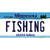 Fishing Minnesota State Novelty Sticker Decal