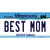 Best Mom Minnesota State Novelty Sticker Decal