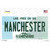 Manchester New Hampshire State Novelty Sticker Decal