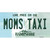 Moms Taxi New Hampshire State Novelty Sticker Decal