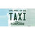 Taxi New Hampshire State Novelty Sticker Decal