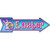 Easter Novelty Metal Arrow Sign