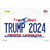 Trump 2024 North Carolina Novelty Sticker Decal