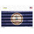 Virginia Corrugated Flag Novelty Sticker Decal