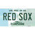 Red Sox New Hampshire State Novelty Sticker Decal
