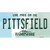 Pittsfield New Hampshire State Novelty Sticker Decal