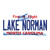 Lake Norman North Carolina State Novelty Sticker Decal