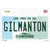 Gilmanton New Hampshire Novelty Sticker Decal