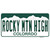 Rocky Mountain High Colorado Novelty Sticker Decal