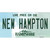 New Hampton New Hampshire Novelty Sticker Decal