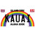 Kauai Hawaii Novelty Sticker Decal