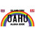Oahu Hawaii Novelty Sticker Decal
