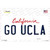 Go UCLA Novelty Sticker Decal