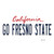 Go Fresno State Novelty Sticker Decal