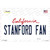 Stanford Fan Novelty Sticker Decal