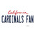 Cardinals Fan Novelty Sticker Decal